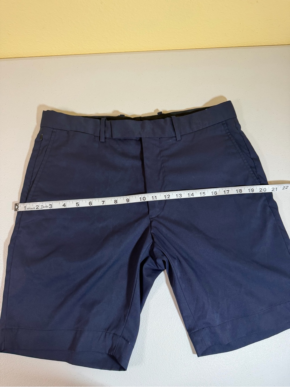 RLX Ralph Lauren Tailored Fit Golf Shorts Navy Size 32 Performance NWOT - Picture 10 of 12